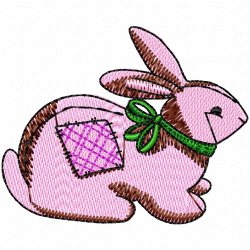 Rabbits Embroidery Design 10 Rabbits Embroidery Design 10